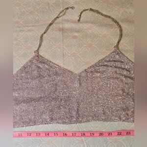 Windsor Pink Rhinestone Top